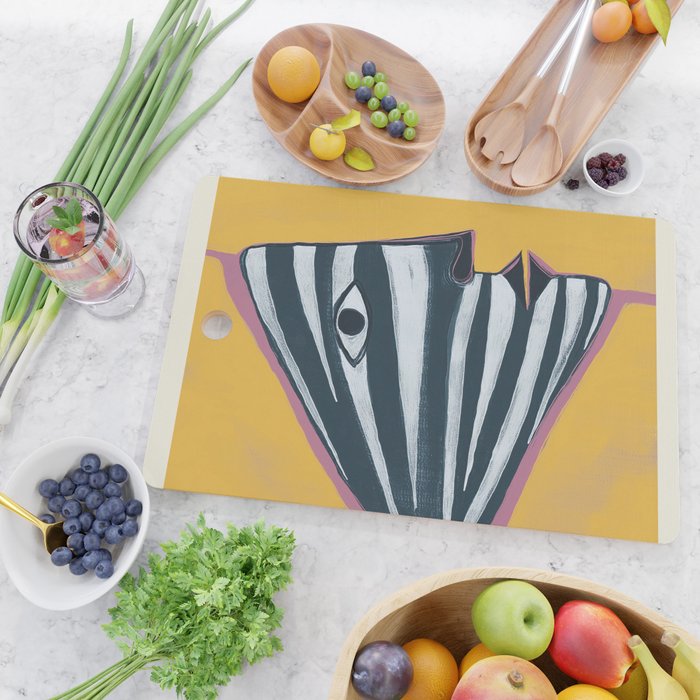 Abstract Profile Cutting Board Gallery Image 2