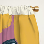 Abstract Profile Window Curtain Gallery Image 2