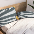 Abstract Profile Pillow Sham Gallery Image 2