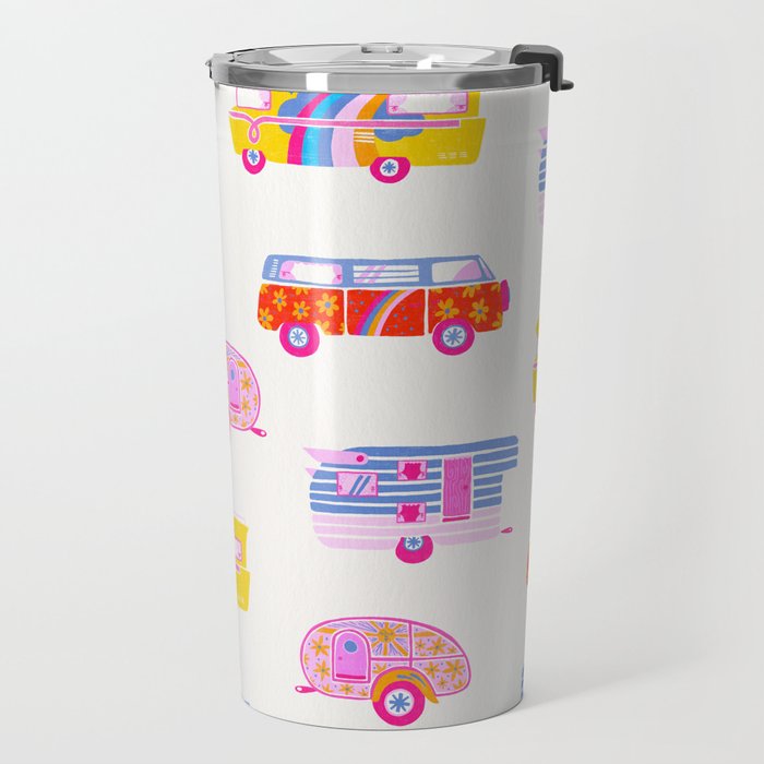 Retro Roadtrip - Candy Palette Travel Mug Gallery Image 2
