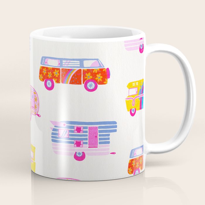 Retro Roadtrip - Candy Palette Coffee Mug Gallery Image 1