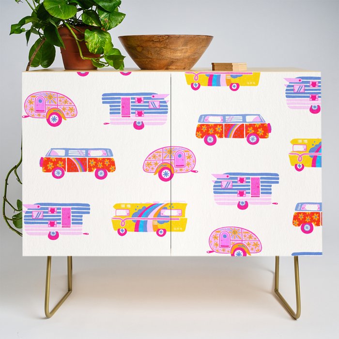 Retro Roadtrip - Candy Palette Credenza Gallery Image 1