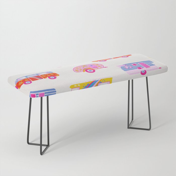 Retro Roadtrip - Candy Palette Bench Gallery Image 1