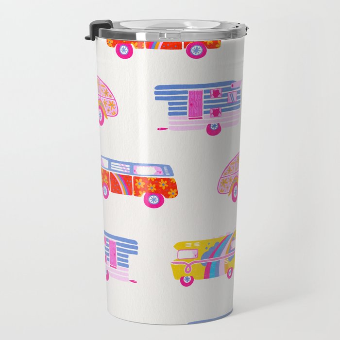 Retro Roadtrip - Candy Palette Travel Mug Gallery Image 3