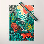 Tiger And His Utopia Wrapping Paper Gallery Image 1