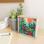 Tiger And His Utopia Mini Art Print Gallery Image 2