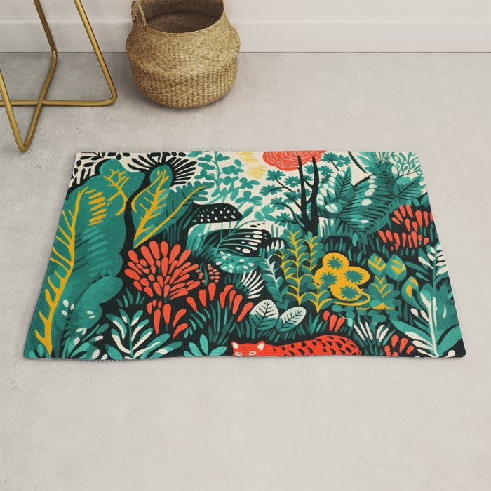Tiger And His Utopia Rug Gallery Image 1