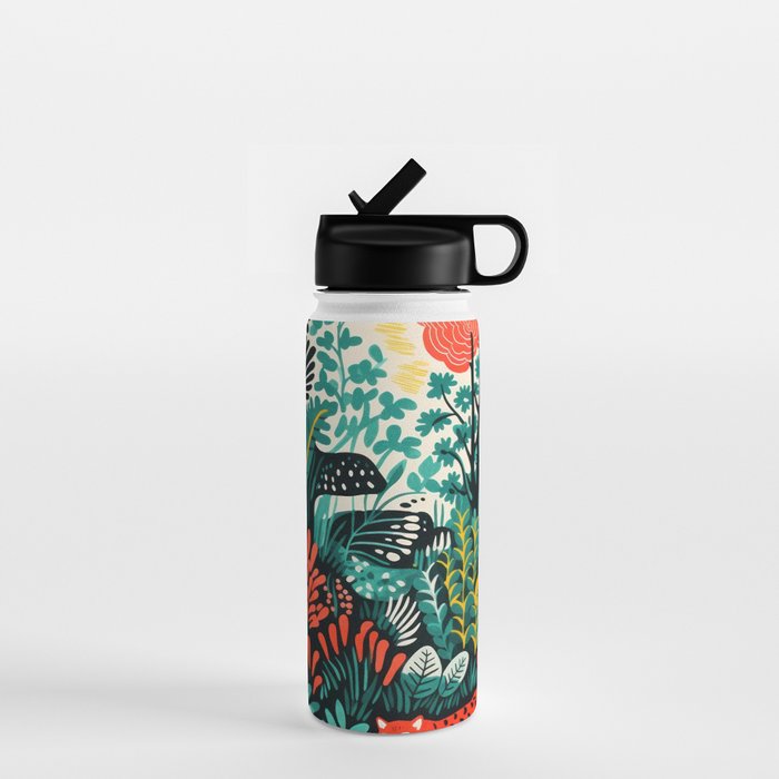 Tiger And His Utopia Water Bottle Gallery Image 1