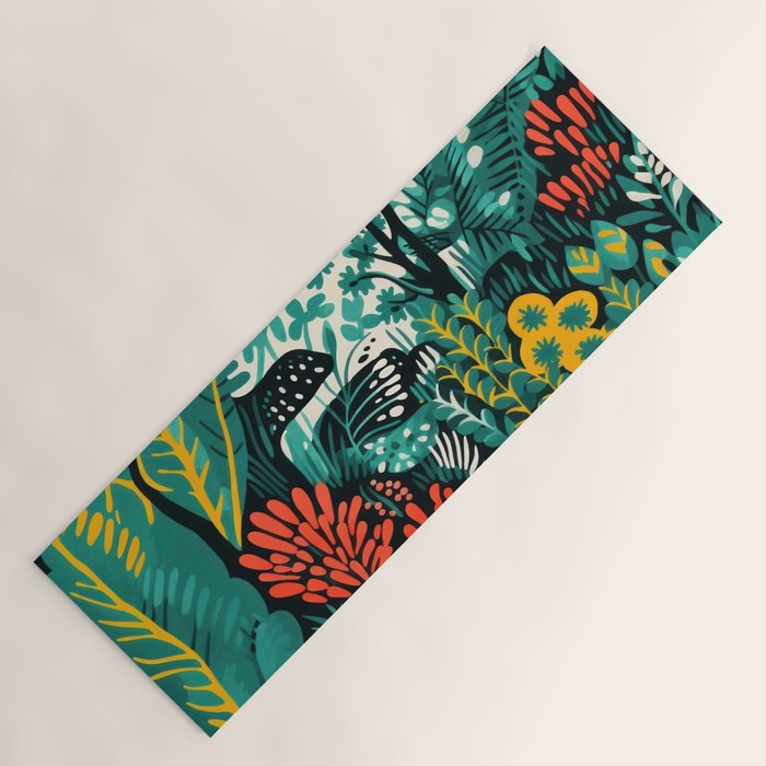 Tiger And His Utopia Yoga Mat Gallery Image 1