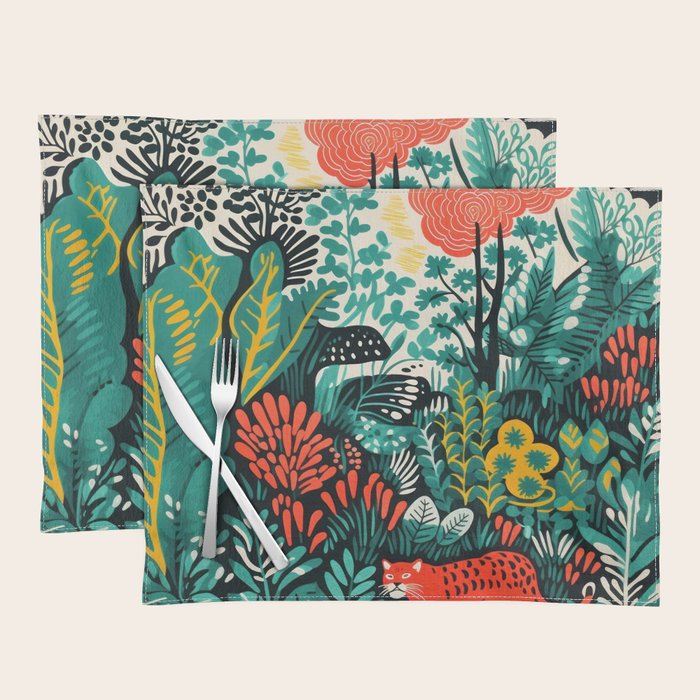 Tiger And His Utopia Placemat Gallery Image 1