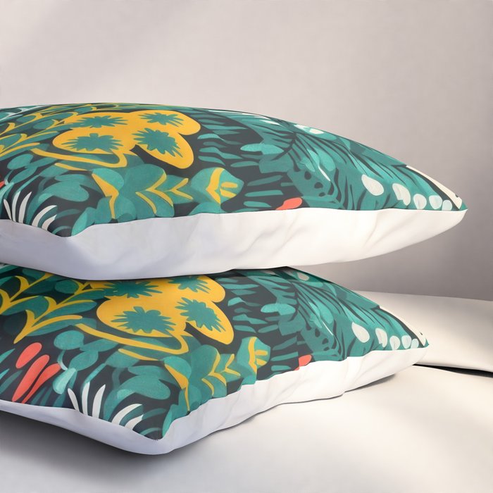 Tiger And His Utopia Pillow Sham Gallery Image 3