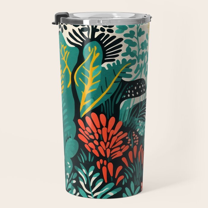 Tiger And His Utopia Travel Mug Gallery Image 3