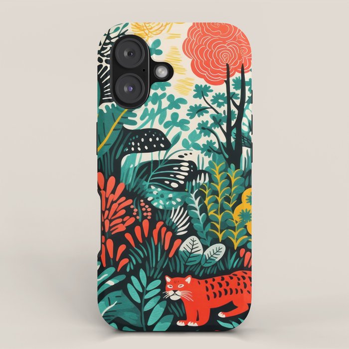 Tiger And His Utopia iPhone Case Gallery Image 1