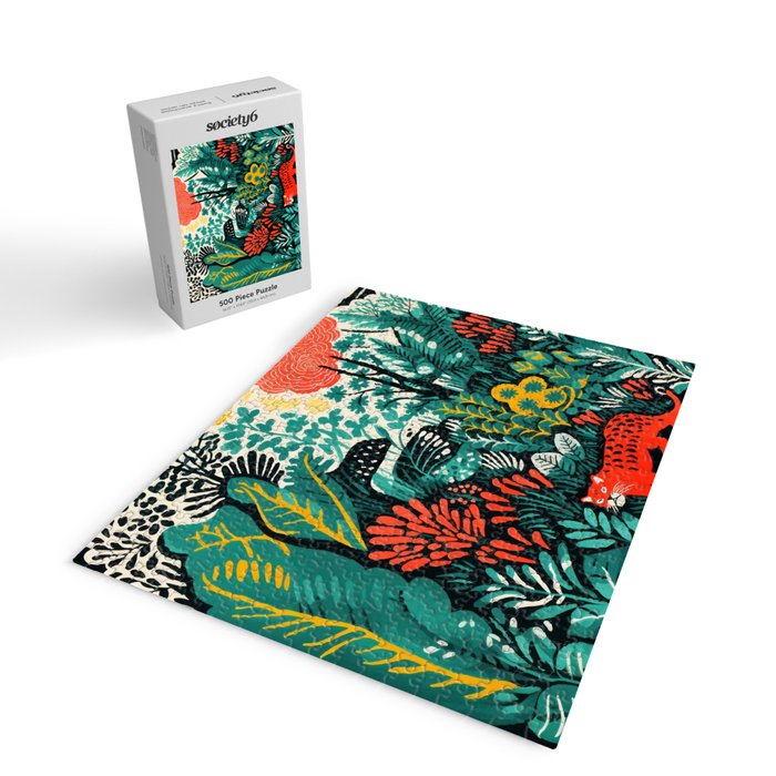 Tiger And His Utopia Jigsaw Puzzle Gallery Image 2