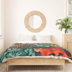 Tiger And His Utopia Duvet Cover Gallery Image 3