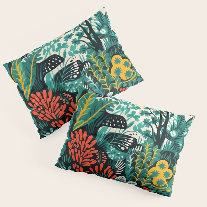 Tiger And His Utopia Pillow Sham Gallery Image 3