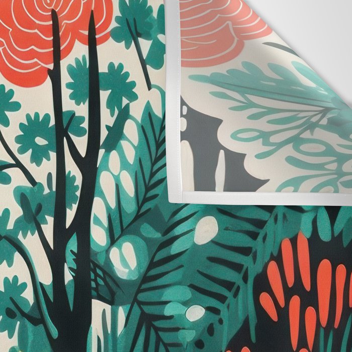 Tiger And His Utopia Wall Tapestry Gallery Image 3