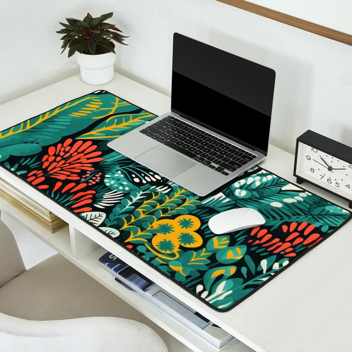 Tiger And His Utopia Desk Mat Gallery Image 2
