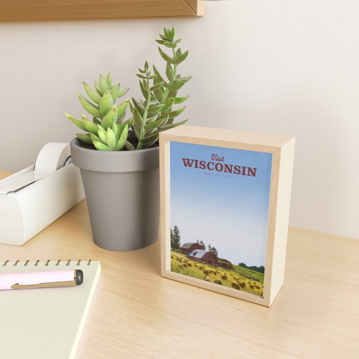 Visit Wisconsin Mini Art Print Gallery Image 2