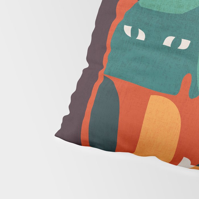 Cat Family Pillow Sham Gallery Image 4