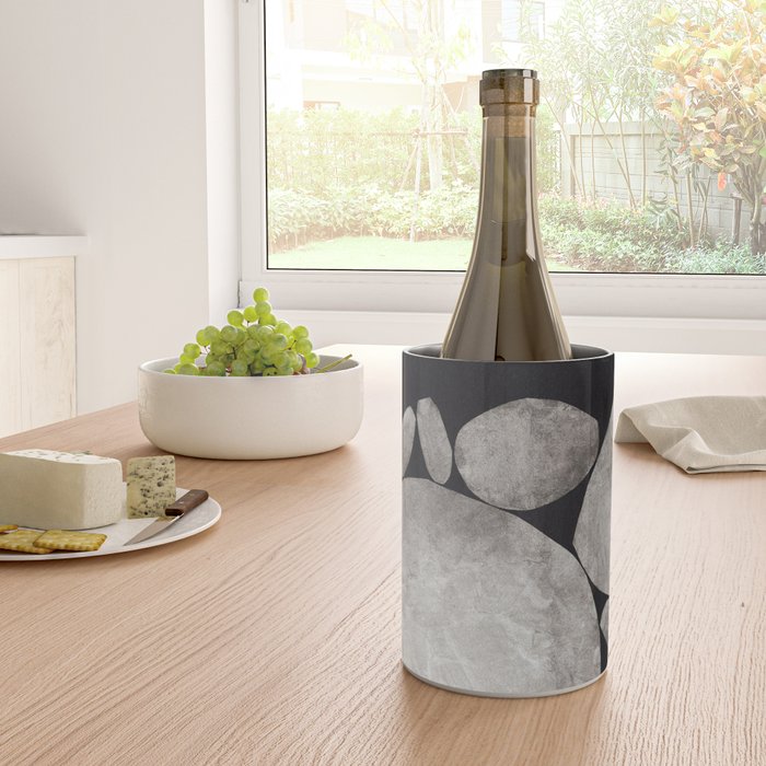Balancing / Gray on Black Wine Chiller Gallery Image 4
