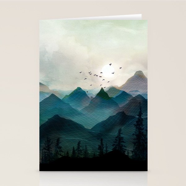 Mountain Sunrise II Stationery Card Gallery Image 2