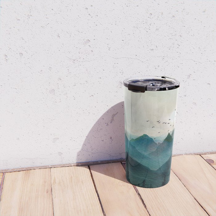 Mountain Sunrise II Travel Mug Gallery Image 4