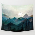 Mountain Sunrise II Wall Tapestry Gallery Image 4