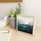 Mountain Sunrise II Mini Art Print Gallery Image 2