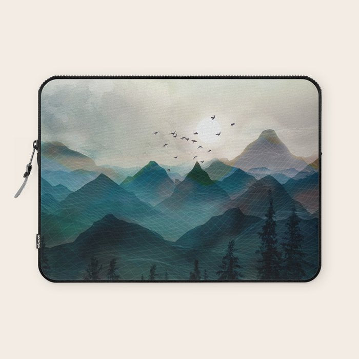 Mountain Sunrise II Laptop Sleeve Gallery Image 1