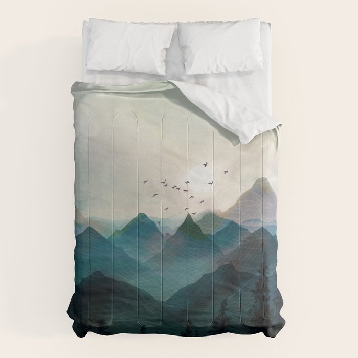 Mountain Sunrise II Comforter Gallery Image 6