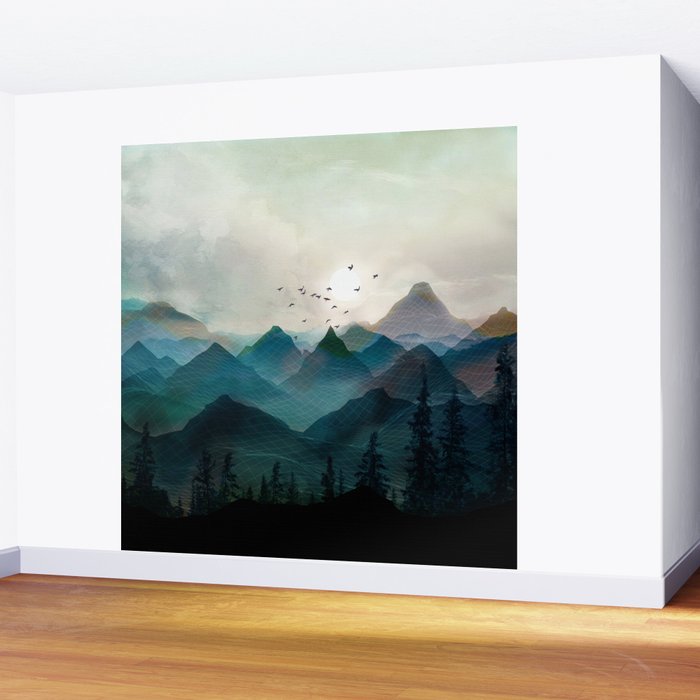 Mountain Sunrise II Wall Mural Gallery Image 2