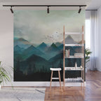 Mountain Sunrise II Wall Mural Gallery Image 1