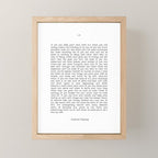 If by Rudyard Kipling famous book poem quote, if you can keep your hear when all about you are loosing theirs, you'll be a man. Mini Art Print Gallery Image 1