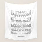 If by Rudyard Kipling famous book poem quote, if you can keep your hear when all about you are loosing theirs, you'll be a man. Wall Tapestry Gallery Image 4