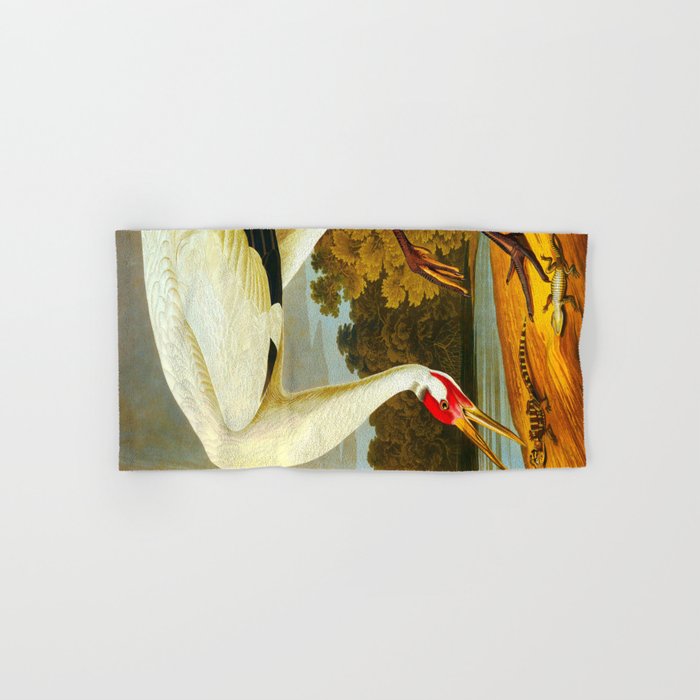 Whooping Crane Bath Towel Gallery Image 1