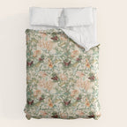 Lush colorful exotic garden B Comforter Gallery Image 6
