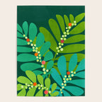 Mistletoe Greenery Illustration Poster Gallery Image 4