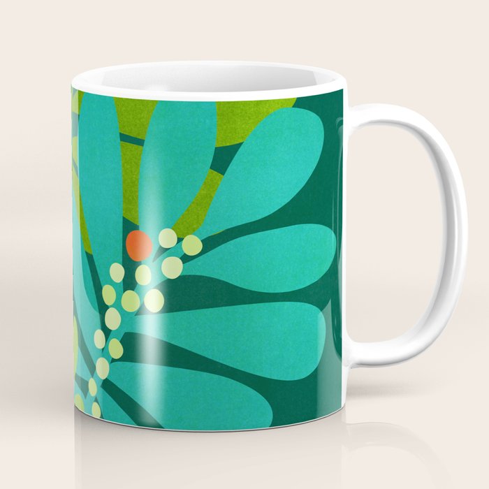 Mistletoe Greenery Illustration Coffee Mug Gallery Image 1