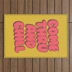 Come Thru And Chill Outdoor Rug Gallery Image 1