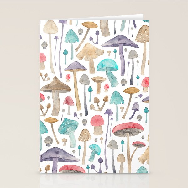 Toadstools and Mushrooms Stationery Card Gallery Image 2