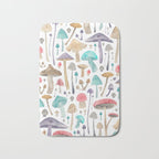 Toadstools and Mushrooms Bath Mat Gallery Image 1