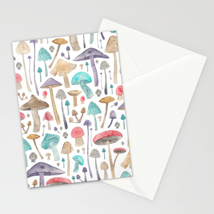 Toadstools and Mushrooms Stationery Card Gallery Image 2