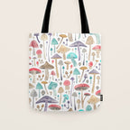 Toadstools and Mushrooms Tote Bag Gallery Image 1