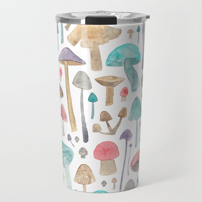Toadstools and Mushrooms Travel Mug Gallery Image 1