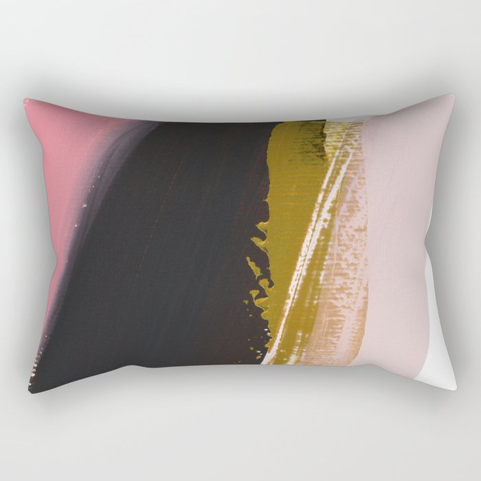 brush strokes 17 Rectangular Pillow Gallery Image 2