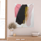 brush strokes 17 Wall Tapestry Gallery Image 2