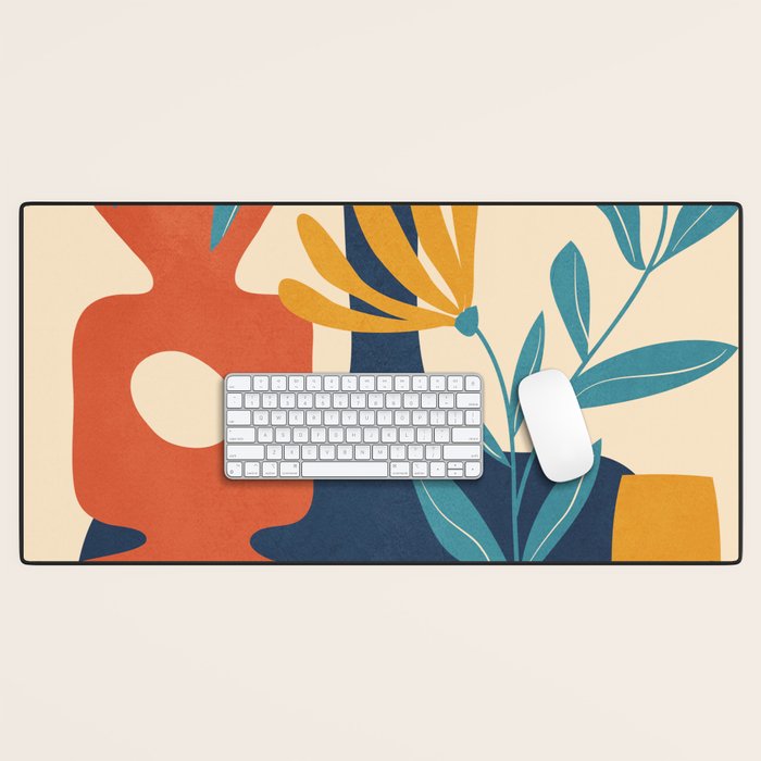 Shapes in Bloom 4 Desk Mat Gallery Image 1