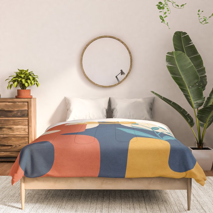 Shapes in Bloom 4 Comforter Gallery Image 3