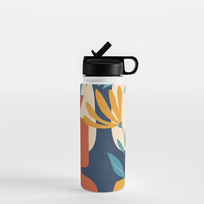 Shapes in Bloom 4 Water Bottle Gallery Image 1